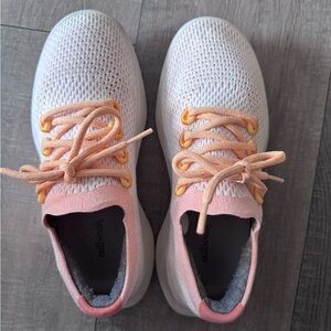 Allbirds Women's Sneakers - LIKE NEW - White & Light Orange